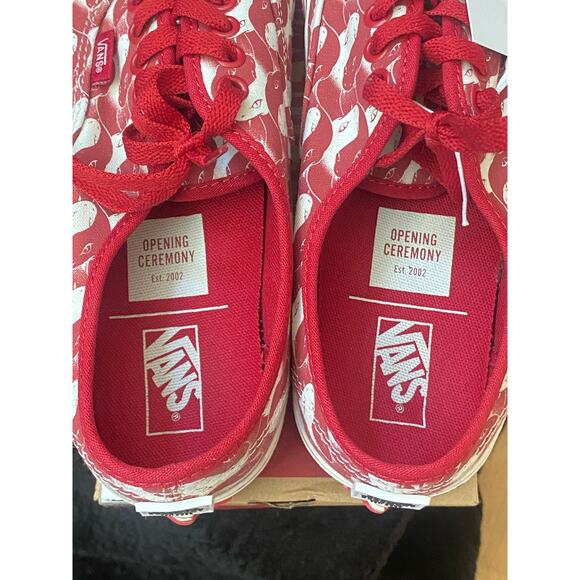 Vans Authentic Opening Ceremony Red Snake sz m8 w9.5 main image 5